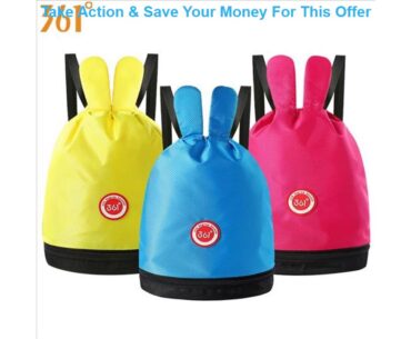 Deal 361 Kids Backpack Sports Bags Children Boys Girls Swimming Backpack Waterproof Bag Combo Dry W