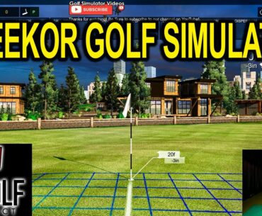 UNEEKOR GOLF SIMULATOR  - E6 Connect Review with Uneekor QED