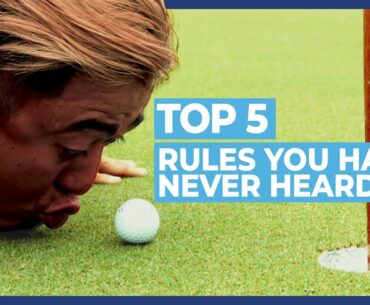 Golf Rules You've Never Heard Of | Top 5