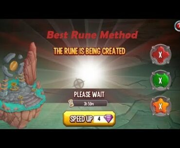 Best Rune Method | How to Craft Higher Runes | Updated 2017 | Monster Legend