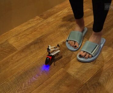Girl crushing RC HELICOPTER (WORKING EMAIL IN DESCRIPTION)