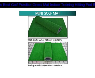 Recommended Golf Practice Grass Mat Indoor Training Hitting Pad Backyard With Rubber Tee Outdoor Mi