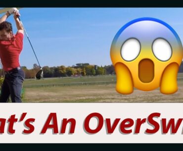Who said having an Over Swing in your Golf Swing is Bad ^^ - Practice Range #17
