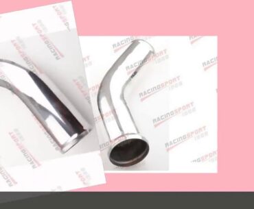 Review 2.75&quot; 70MM 45 Degree Aluminum Turbo Intercooler Pipe Tube Tubing Length 12&quot;  ALP45