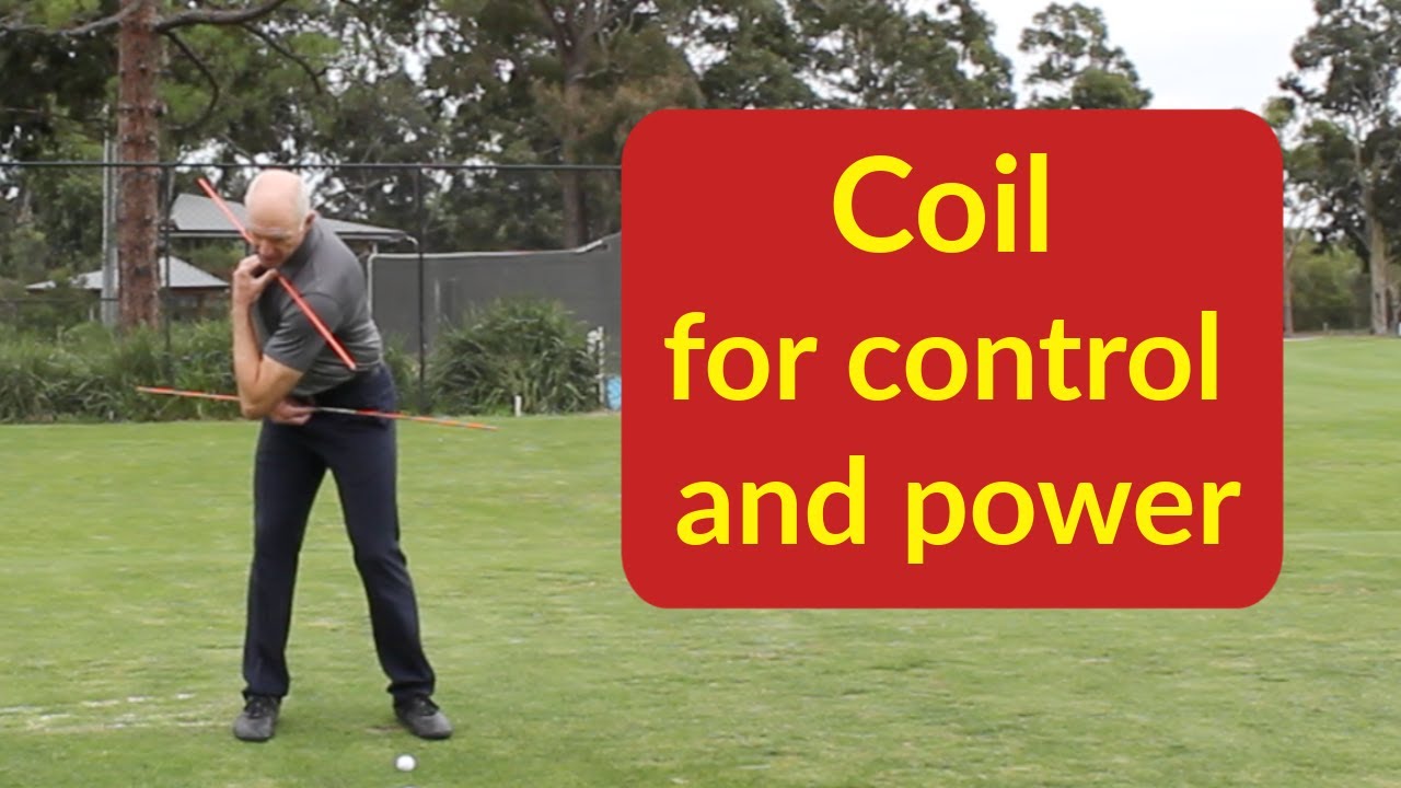 Golf swing coil for power Golf swing coil for power