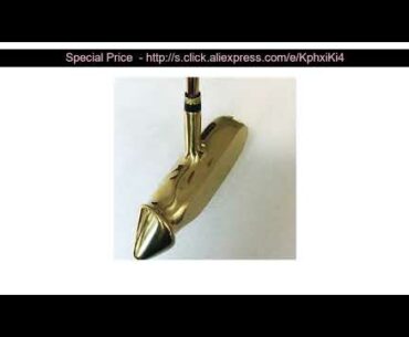 Best  New mens Golf Clubs Cooyute Personality Gold color Golf Putter and Steel Golf shaft Clubs Put