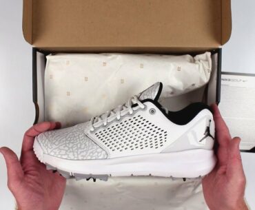 Jordan Trainer ST G Golf Shoes Unboxing