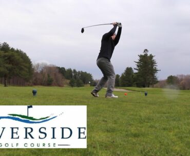 Battling the elements and the 4 Hybrid | Riverside Golf Course