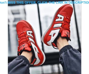 Men Professional High-top Basketball Shoes Men's Cushioning Light Basketball Sneakers Anti-skid Br