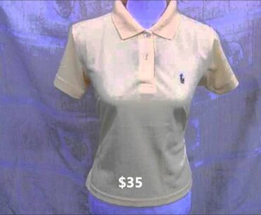 Womens Polo and Lacoste shirts