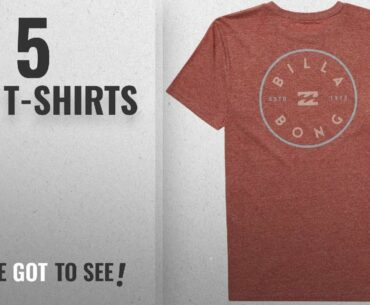 Billabong T-Shirts [ Winter 2018 ]: Billabong Men's Rotor Tee, Port Heather, L
