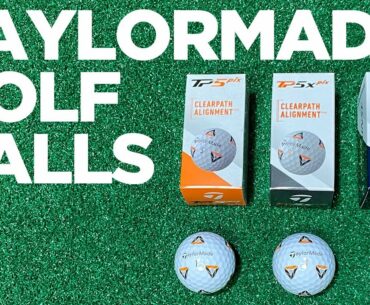 TAYLOMADE TP5,TP5x Pix AND TOUR RESPONSE GOLF BALL REVIEW