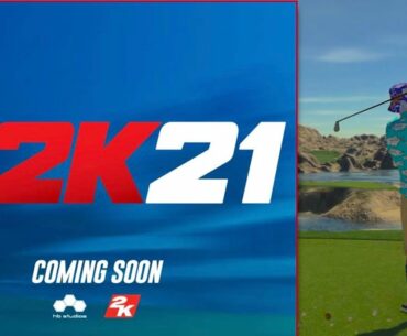 PGA Tour 2K21 - NEWS! | Fantasy course - Vader's Helmet