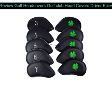 New Golf Headcovers Golf club Head Covers Driver Fairwaywood Hybrid Covers Set 460cc Four Leaf Clov