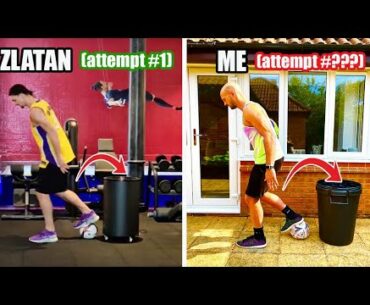 Recreating PRO Footballers VIRAL Stay At Home SKILLS! (Zlatan, Pogba, Nani... PART 2)