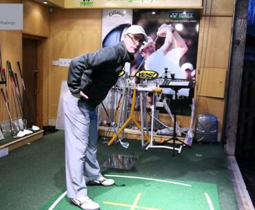 Golf Swing Spine Angle and Swing Plane