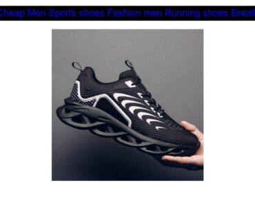 Cheapest Men Sports shoes Fashion men Running shoes Breathable outdoor sports shoes light weight wa