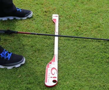 Moe Norman Single Plane Golf Swing - Training Aid Tuesday Alignment Ball Position Trainer