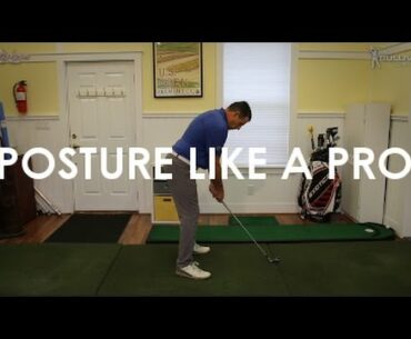 Golf Posture Like a Pro, Primary Spine Angle