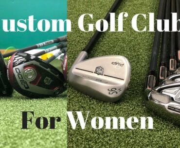 How to build Golf Clubs- the ladies edition