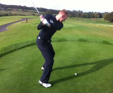 Hit Consistent Golf Shots - Posture drill