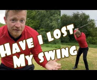 HAVE I LOST MY SWING !! - Golf swing & putting practice