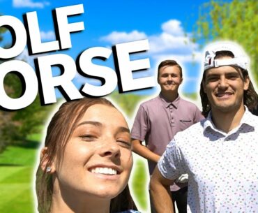 Epic Golf Horse With My Girlfriend