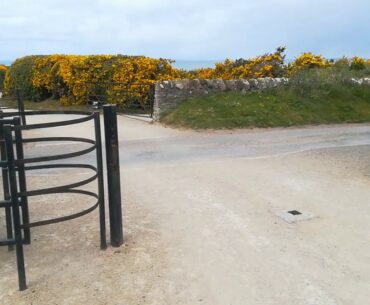 Kingsbarns Golf Links, stroll to 2nd tee