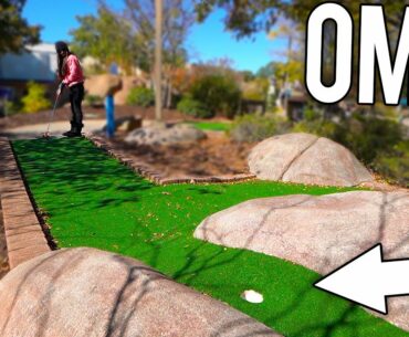 We Got A Mini Golf Hole In One At This Awesome Course!
