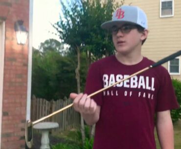 Golf in front yard with a Putter