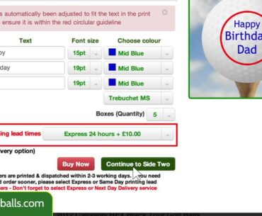 How to personalise your golf balls with Best4Balls.com