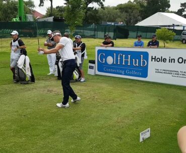 Raphael Jacquelin golf swing at BMW SA Open