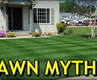 Top 15 LAWN MYTHS!!