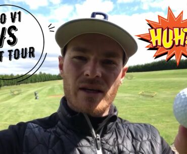 GOLF BALL TEST - TITLEIST PRO V1 vs TITLEIST NXT TOUR