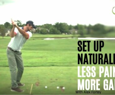 Golf Swing Posture That's Natural, Powerful and Safe Like The Greats!