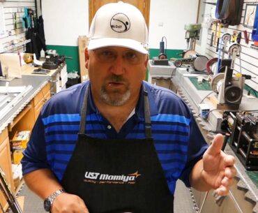 pulling a golf shaft