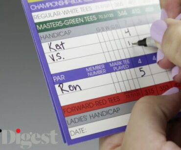 How To Golf with Kathryn Newton: How To Keep Score