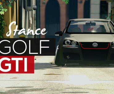 GTA V MODS: GOLF GTI Stance + DOWNLOAD