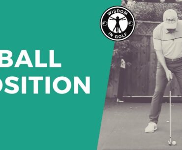 THE BALL POSITION BIBLE | Golf WRX