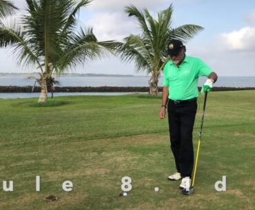Golf Rule in Urdu 8 .1d