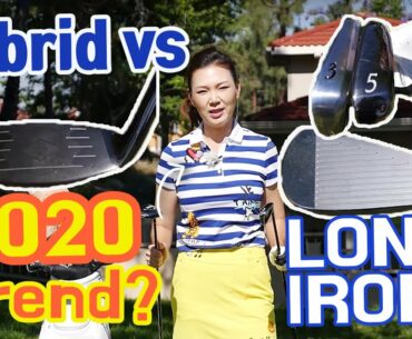 Long Iron vs Hybrid: Trend for 2020? | Golf with Aimee