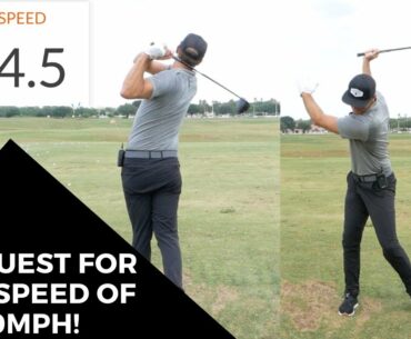 QUEST FOR CLUB HEAD SPEED OF 130MPH!