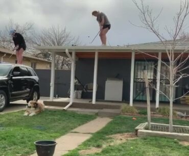 Denver Golf Coaches Go Viral With Dual Trick Shot