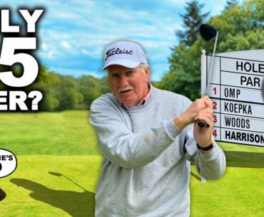 79 YR OLD GOLFER NOT PLAYED IN 9 WEEKS ROLLS BACK THE YEARS