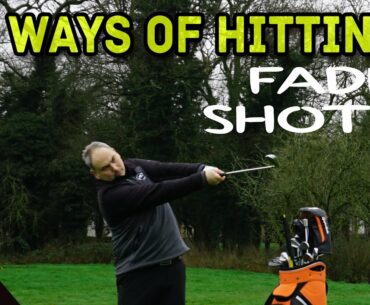 Golf - 3 Ways To Hit Fade Shots