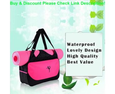 Top Quality Multifunctional Waterproof Yoga Bag for Gym Mat Nylon Backpack Shoulder Carriers Yoga P