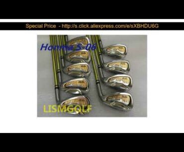 Cheap 3 Star Honma IS-06 Iron Set Golf Clubs 5-11AwSw(9PCS) R/S Flex Steel/Graphite Shaft With Head