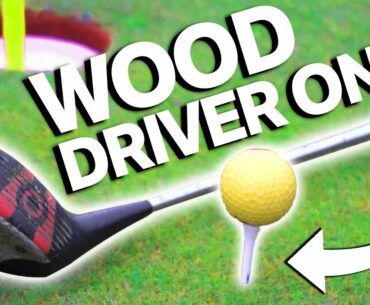 Insane Wooden Driver Only Challenge