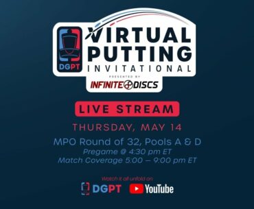 Virtual Putting Invitational Livestream | RD1 LIVESTREAM | Thursday May 14th