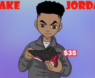 Wearing Fake Jordans To School